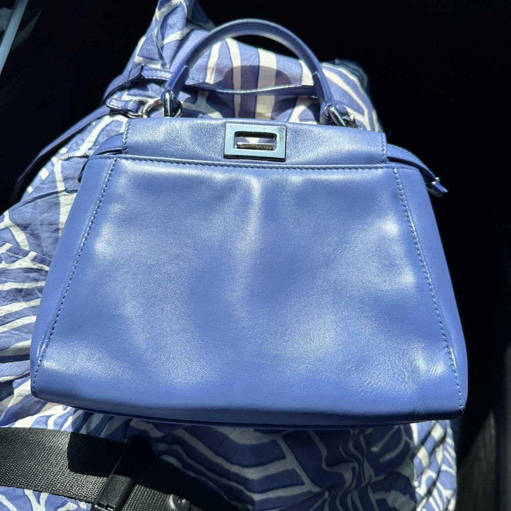 Fendi Mini Peekaboo in purple lilac - Picture 12 of 14